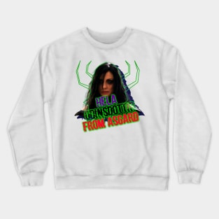 Hela from Asgard odinsdottir thor marvel Crewneck Sweatshirt